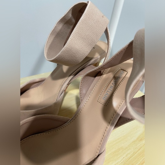 ANTONIO MELANI Stelena Modern Taupe Slingback Heel - Picture 7 of 8